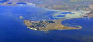 Хорлы - полуостров . 