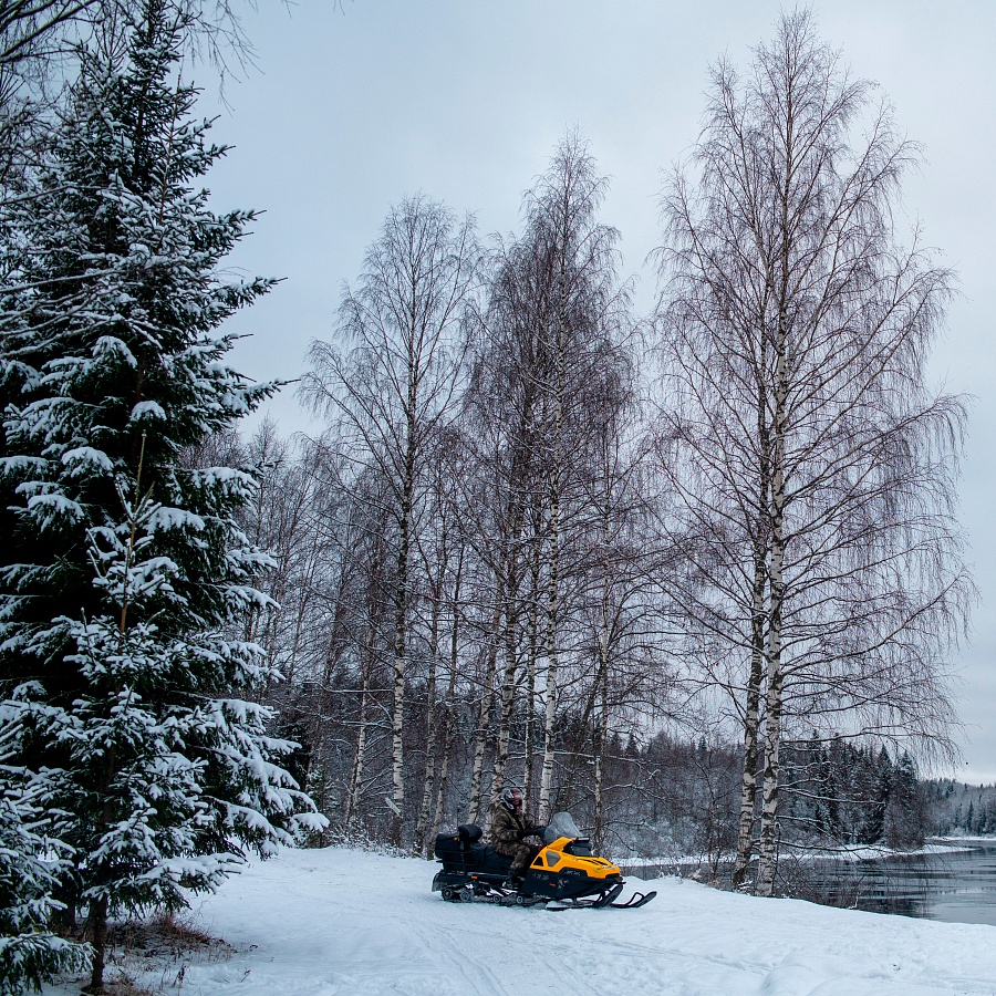 Снегоходные туры. 