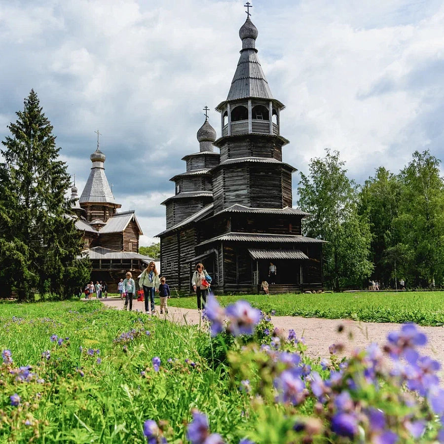 Музей деревянного зодчества Витославлицы. 