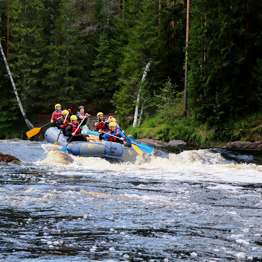 Сплавы по реке Шуя. 