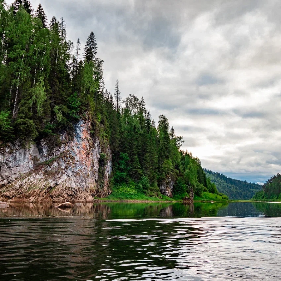 Река Чусовая. 