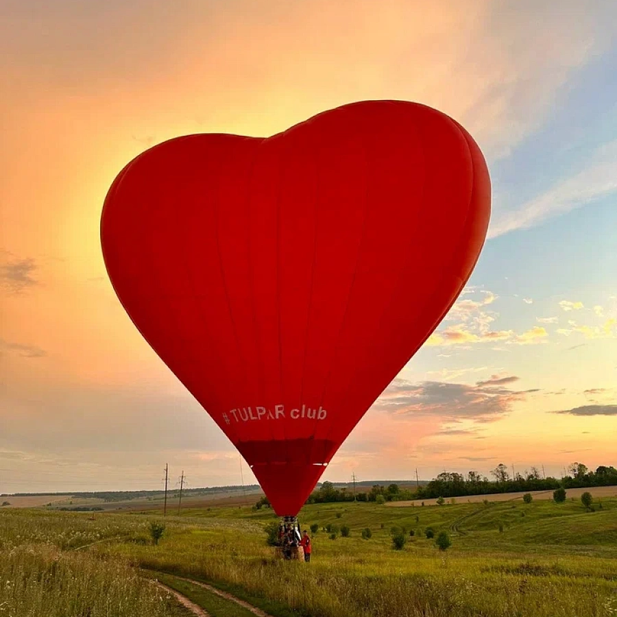 Полет на воздушном шаре. 