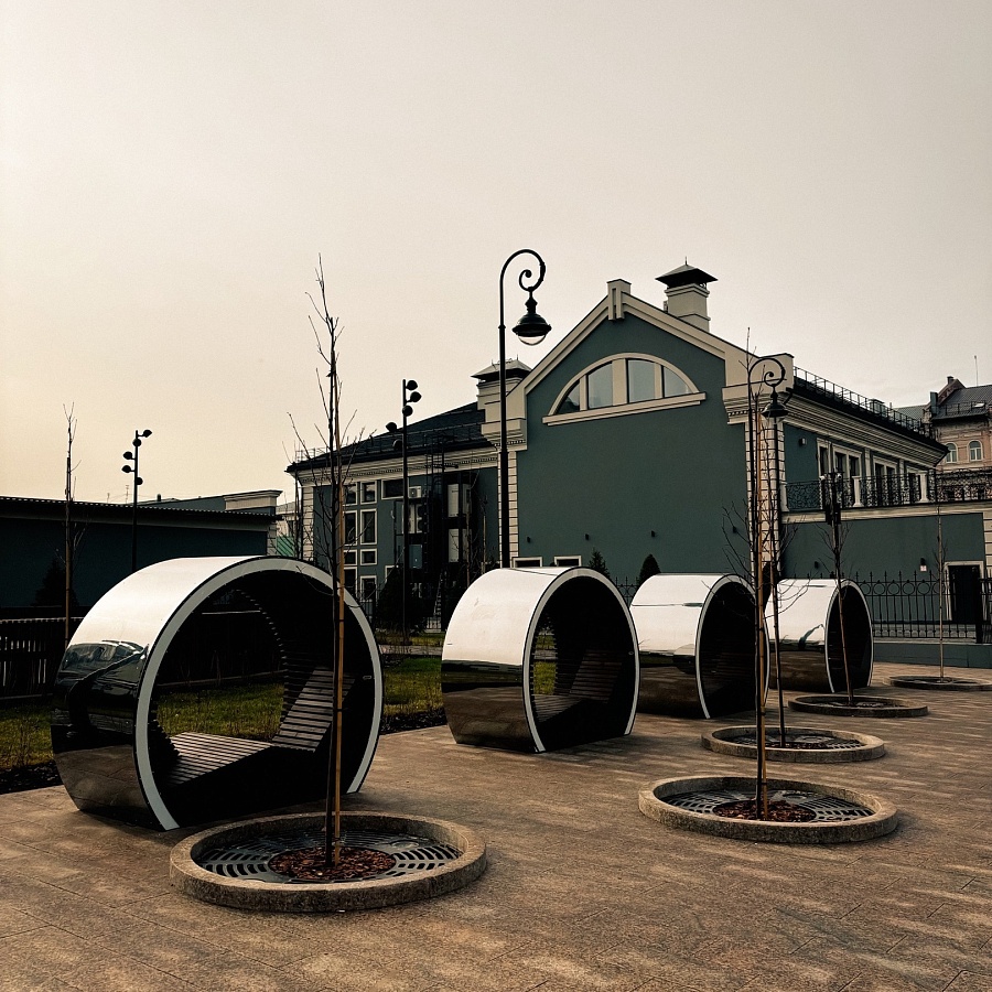 Городской сад . 