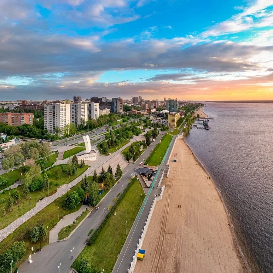 Самарская Набережная. 