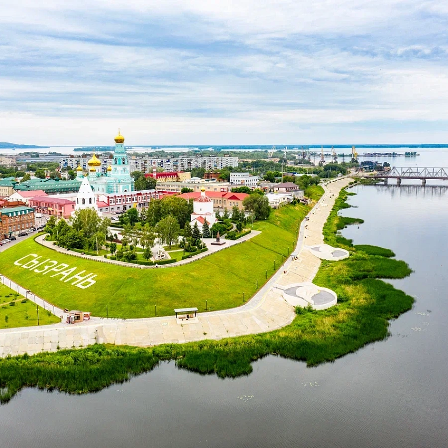 Спасская Башня Сызранского Кремля. 