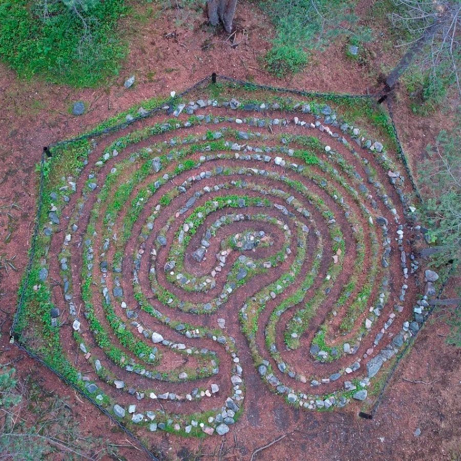 Каменный лабиринт «Вавилон». 