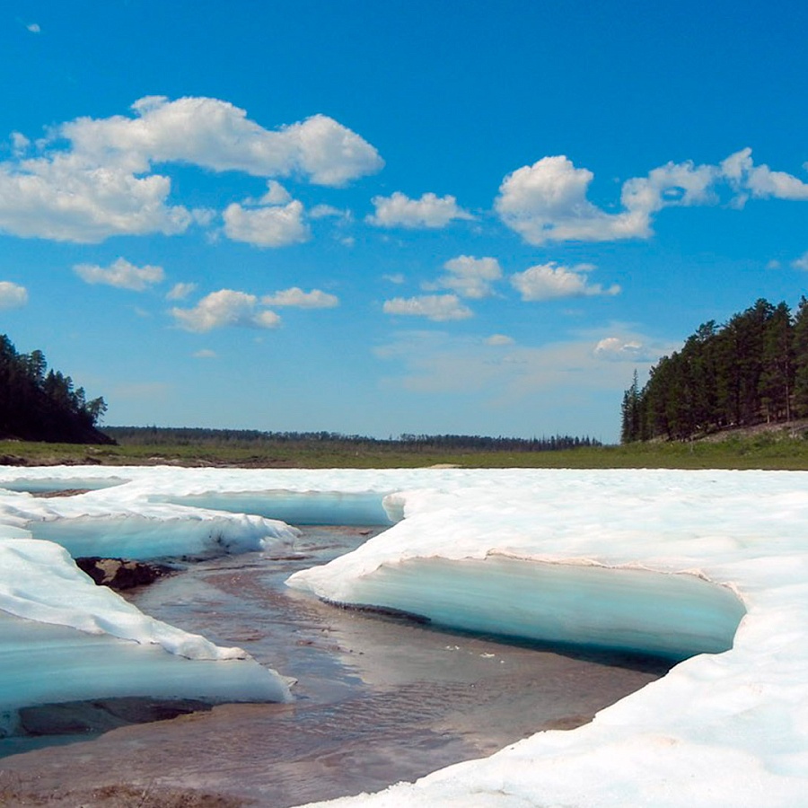 Ледник Булуус. 