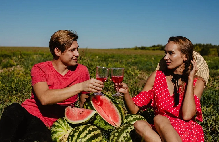 Соль-Илецкий арбуз, арбузные чипсы, арбузный джем и мёд. 