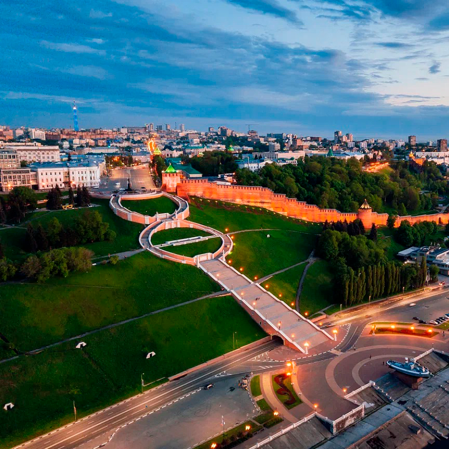 Чкаловская лестница. 