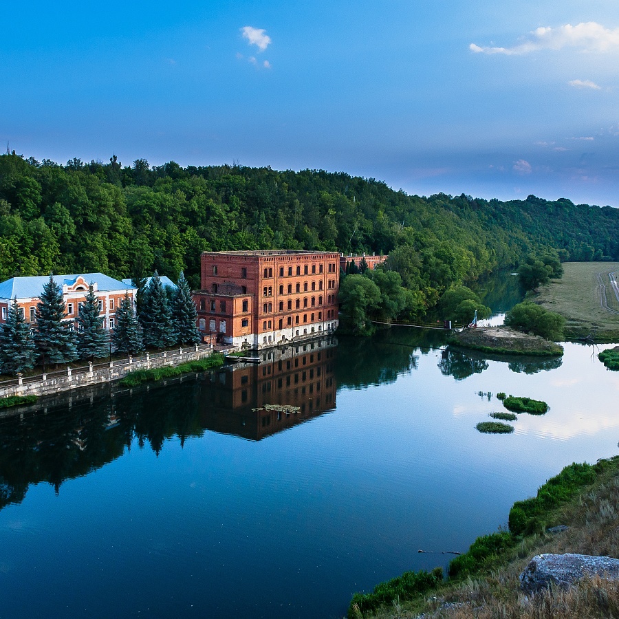 Усадьба и мельница купца Н.И. Талдыкина. 