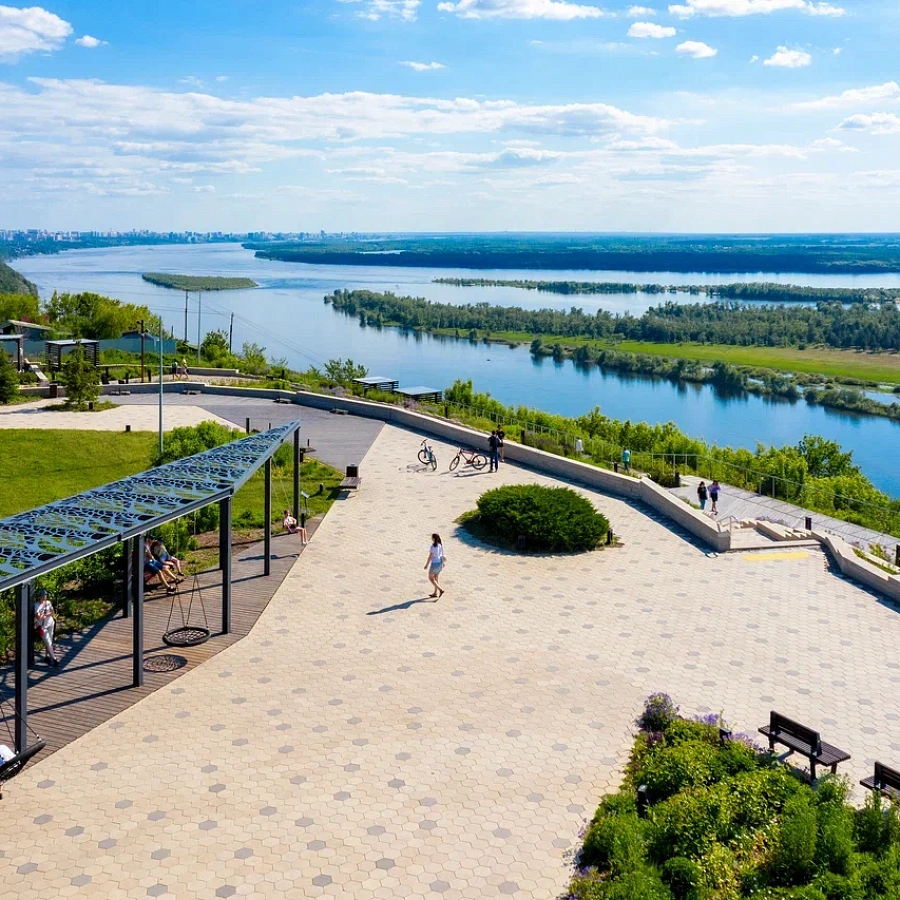 Смотровая площадка «Вертолётная». 