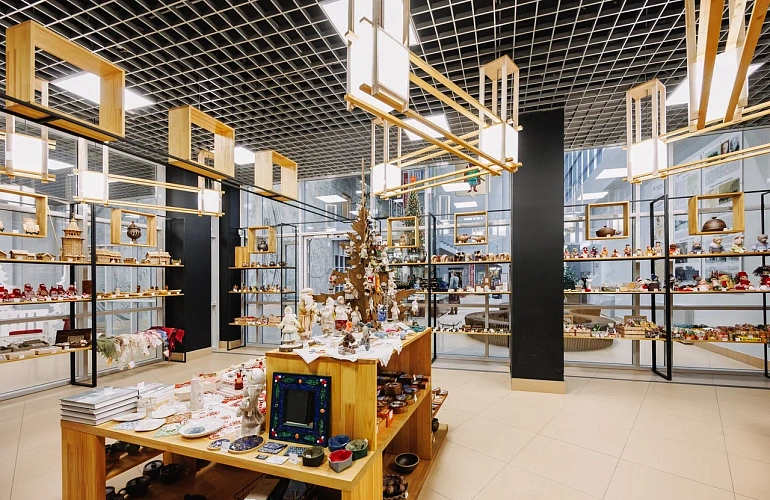 Музейный магазин РИАМЗ. 